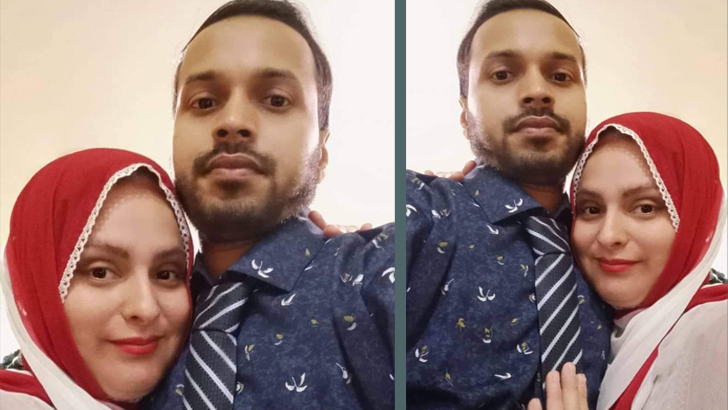 প্রেমের টানে ঈদের দিন আমেরিকার তরুণী গাজীপুরে